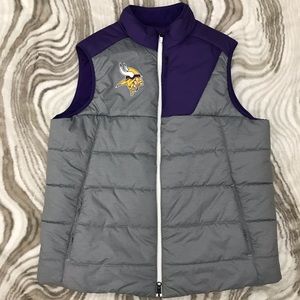 Nike Men’s NFL Minnesota Vikings Vest Jacket Sz XL